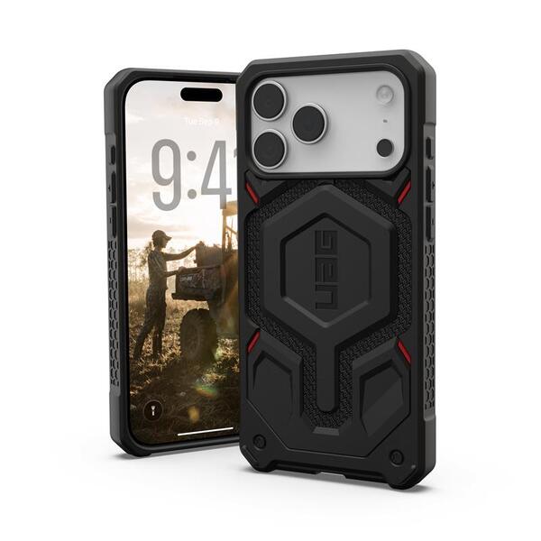 Чохол UAG для iPhone 17 Pro, Monarch Pro MagSafe, Kevlar Black 114513113940