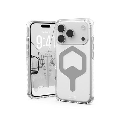 Чохол UAG для iPhone 17 Pro, Plyo MagSafe, Ice/Silver 114529114333