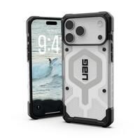 Чохол UAG для iPhone 17 Pro Max, Pathfinder Clear MagSafe, Ice/Silver 114552114333