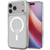 Чохол Spigen для iPhone 17 Pro, Liquid Crystal MagFit, Clear White ACS10396