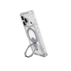 Чохол UAG для iPhone 17 Pro, Plasma XTE MagSafe, Clear/Titanium 114527114G36