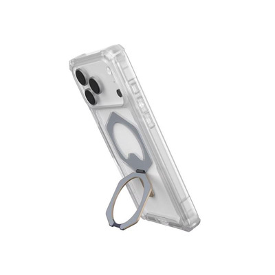 Чохол UAG для iPhone 17 Pro Max, Plasma XTE MagSafe, Clear/Titanium 114528114G36