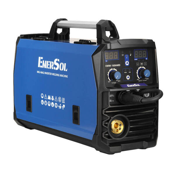 Зварювальний напівавтомат інверторний EnerSol EWM-160AMD