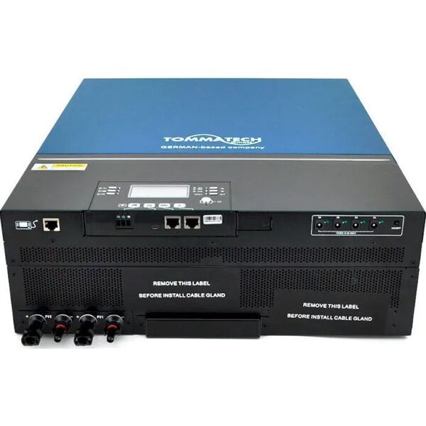 Гібридний сонячний інвертор (hybrid) Tommatech PLUS 11kW 48V 150А MPPT 90-450В (TT-MPLUS 11KW-48V)