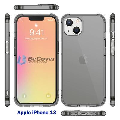 Чохол BeCover Anti-Shock для Apple iPhone 13 Grey 707346