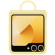 Чохол SAMSUNG для Samsung Flip 6 Silicone Case Yellow EF-PF741TYEGUA