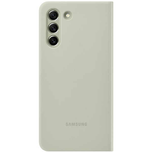 Чохол-книжка Samsung Smart Clear View Cover для Samsung Galaxy S21 FE SM-G990 Olive Green EF-ZG990CMEGRU