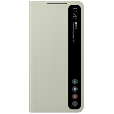 Чохол-книжка Samsung Smart Clear View Cover для Samsung Galaxy S21 FE SM-G990 Olive Green EF-ZG990CMEGRU
