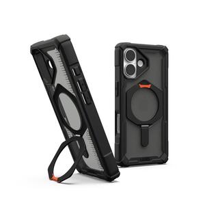 Чохол UAG для iPhone 17, Plasma XTE MagSafe, Black/Pop Orange 114526114097