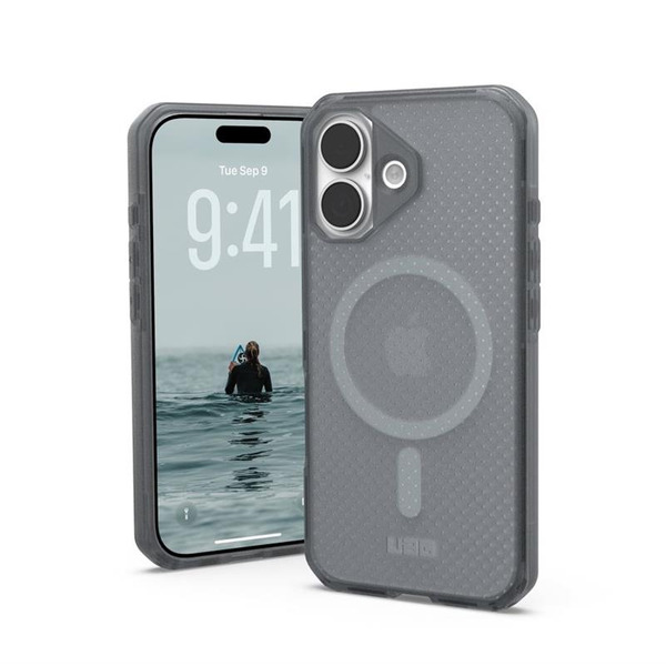Чохол UAG для iPhone 17, Dot MagSafe, Ash 114538113131