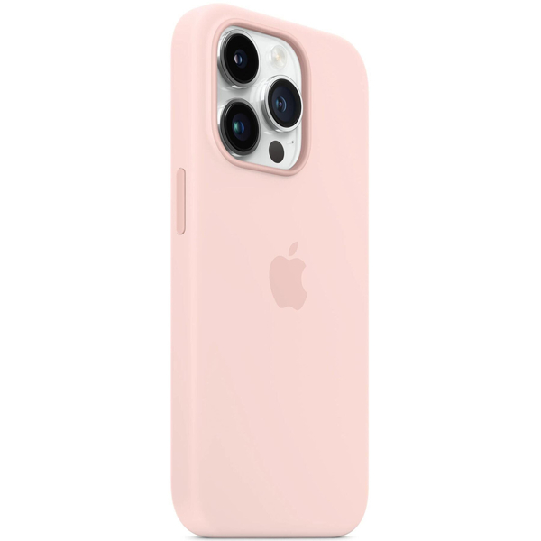 Чехол-накладка Apple Silicone Case with MagSafe для Apple iPhone 14 Pro Chalk Pink (MPTH3)
