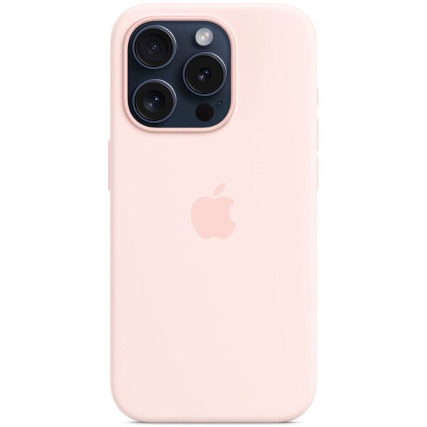 Чохол Apple Silicone Case with MagSafe для Apple iPhone 15 Pro Light Pink MT1F3