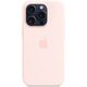 Чохол Apple Silicone Case with MagSafe для Apple iPhone 15 Pro Light Pink MT1F3