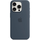 Чохол Apple Silicone Case with MagSafe для Apple iPhone 15 Pro Storm Blue MT1D3