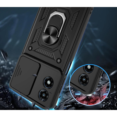 Чeхол-накладка BeCover Military для Motorola Moto G04/G04s Black (713062)