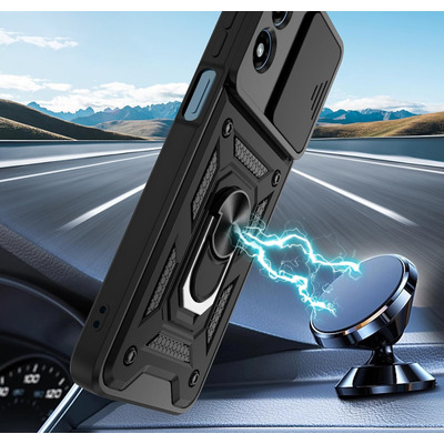 Чeхол-накладка BeCover Military для Motorola Moto G04/G04s Black (713062)