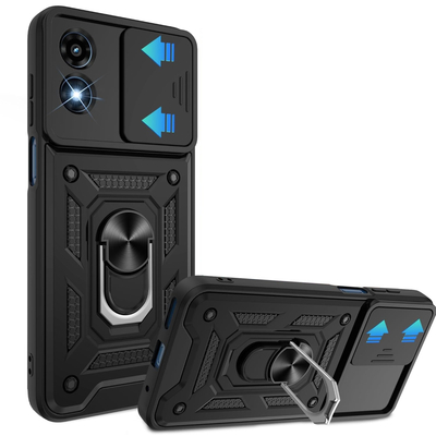 Чeхол-накладка BeCover Military для Motorola Moto G04/G04s Black (713062)