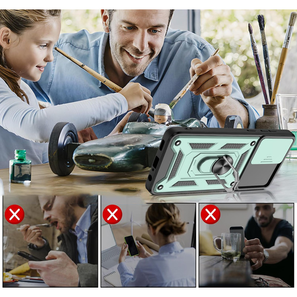 Чохол BeCover Military для Motorola Moto G04/G04s Dark Green 713064