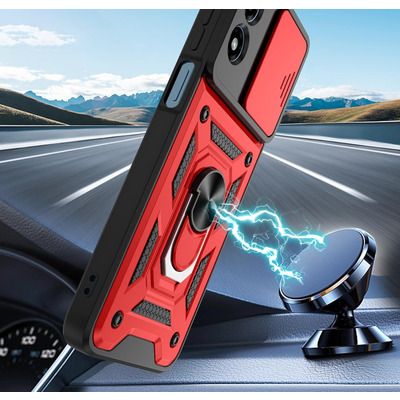 Чохол BeCover Military для Motorola Moto G04/G04s Red 713065