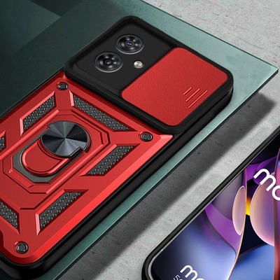 Чохол BeCover Military для Motorola Moto G54/G54 Power Red 711005