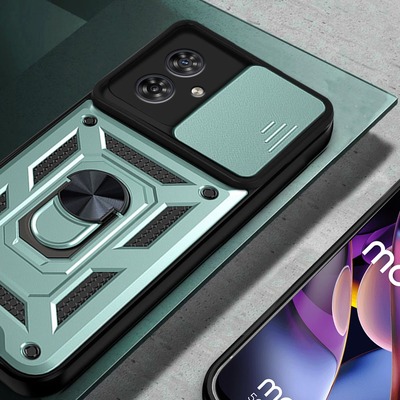 Чохол BeCover Military для Motorola Moto G55 Dark Green 713058