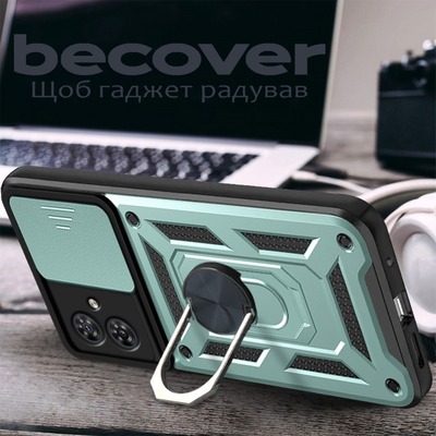 Чохол BeCover Military для Motorola Moto G55 Dark Green 713058