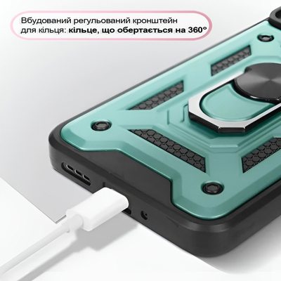 Чeхол-накладка BeCover Military для Xiaomi Redmi 13 Dark Green (711553)