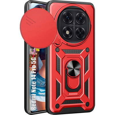 Чохол BeCover Military для Xiaomi Redmi Note 14 Pro 5G Red 713096