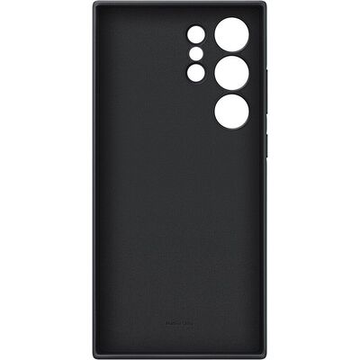 Чехол-накладка Samsung Vegan Leather Case для Samsung Galaxy S24 Ultra SM-S928 Black (GP-FPS928HCABW)
