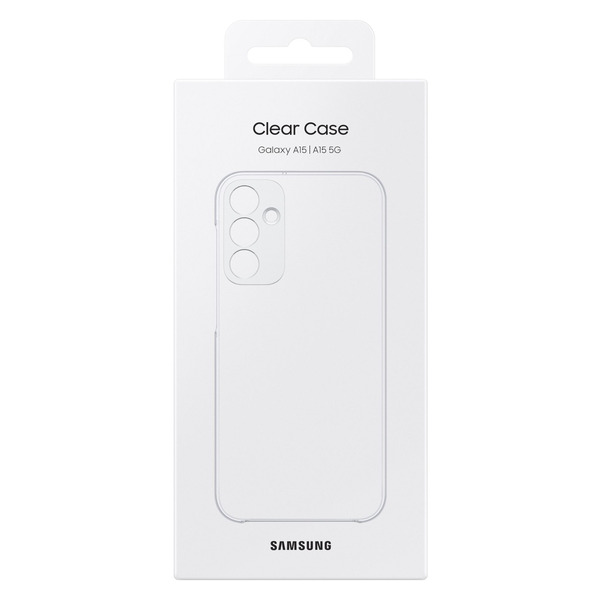 Чохол Samsung Clear Cover для Samsung Galaxy A15 SM-A156 Transparent EF-QA156CTEGWW