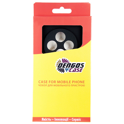 Чохол Dengos Carbon для Xiaomi Redmi 14C Black DG-KM-119