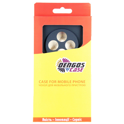 Чохол Dengos Carbon для Xiaomi Redmi 14C Blue DG-TPU-CRBN-213
