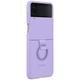 Чохол Samsung Silicone Cover with Ring для Samsung Galaxy Flip 4 SM-F721 Lavender EF-PF721TVEGUA