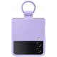 Чохол Samsung Silicone Cover with Ring для Samsung Galaxy Flip 4 SM-F721 Lavender EF-PF721TVEGUA