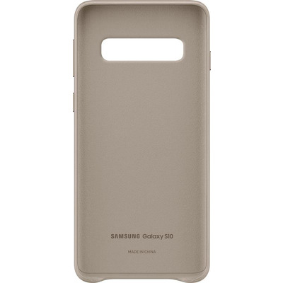 Чохол Samsung Leather Cover для Samsung Galaxy S10 SM-G973 Gray EF-VG973LJEGRU