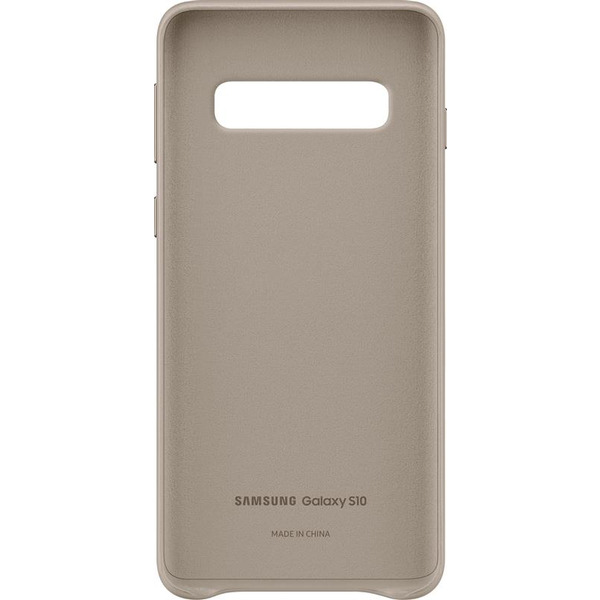 Чохол Samsung Leather Cover для Samsung Galaxy S10 SM-G973 Gray EF-VG973LJEGRU