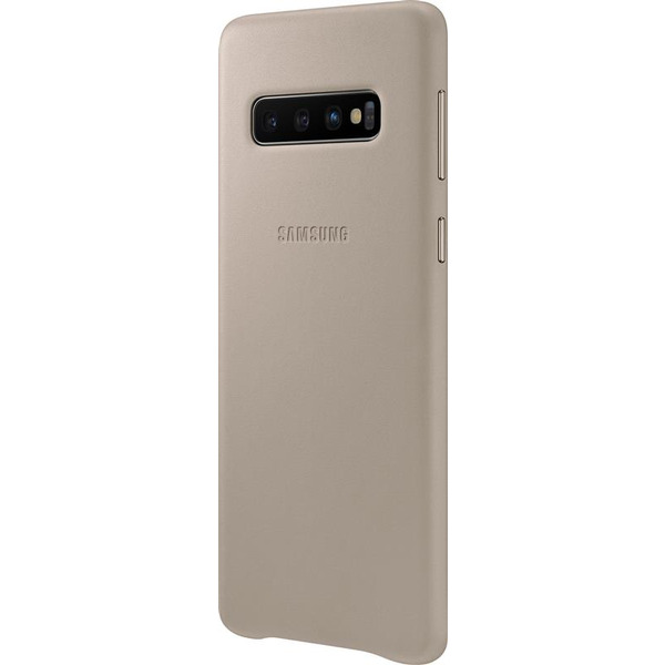 Чохол Samsung Leather Cover для Samsung Galaxy S10 SM-G973 Gray EF-VG973LJEGRU