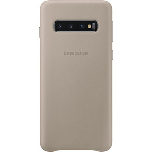 Чохол Samsung Leather Cover для Samsung Galaxy S10 SM-G973 Gray EF-VG973LJEGRU