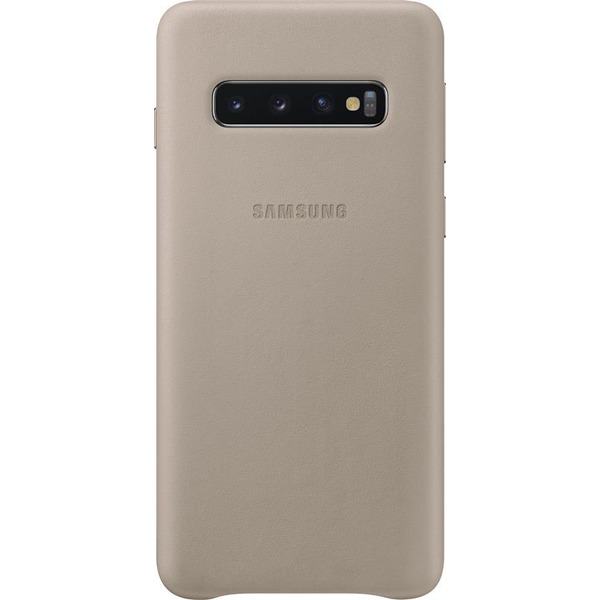 Чохол Samsung Leather Cover для Samsung Galaxy S10 SM-G973 Gray EF-VG973LJEGRU