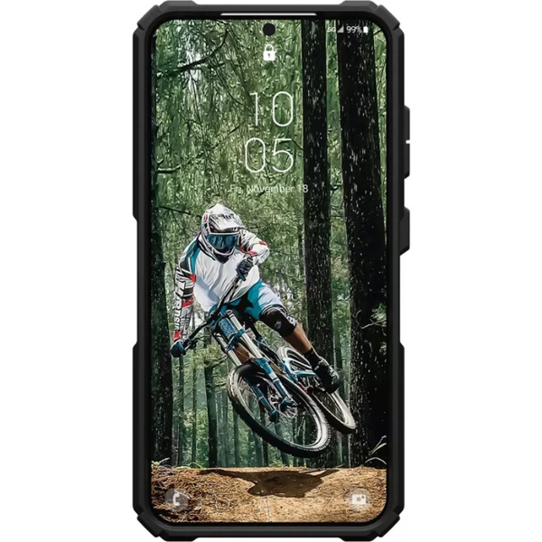 Чохол Urban Armor Gear Plasma XTE MagSafe для Samsung Galaxy S24 SM-S921 Black/Silver 214448114034