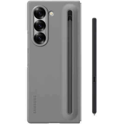Чехол-накладка Samsung Slim Cover with Pen для Samsung Galaxy Fold 6 SM-F956 Gray (EF-OF95PCJEGUA)