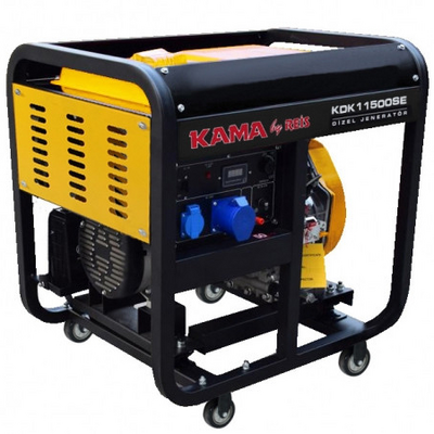 Дизельний генератор KAMA KDK11500SE