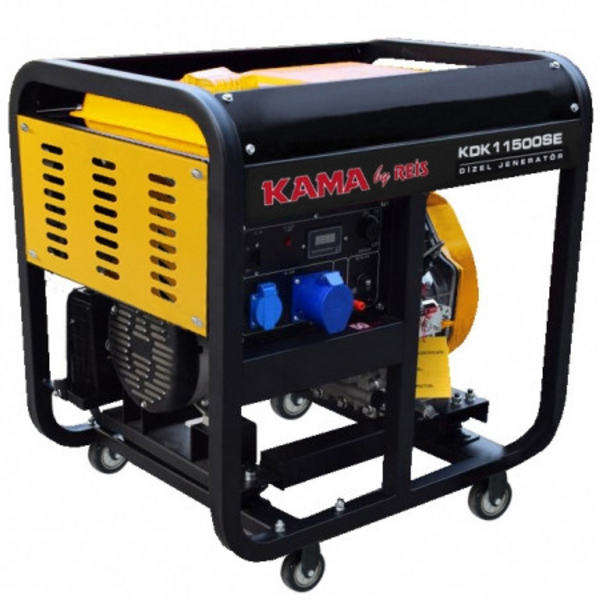 Дизельний генератор KAMA KDK11500SE