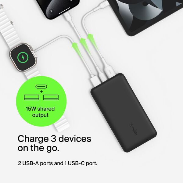 Зовнішній акумулятор (Power Bank) Belkin BPB012BTBL
