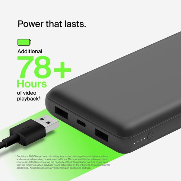 Зовнішній акумулятор (Power Bank) Belkin BPB012BTBL