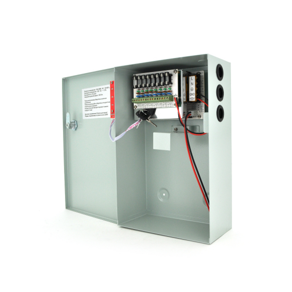 Імпульсне джерело безперебійного живлення PSU-5117 12V 5А, під АКБ 12V 7-9A, Metal Box