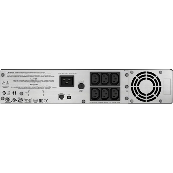 APC Smart-UPS C RM 2000VA LCD (SMC2000I-2U)