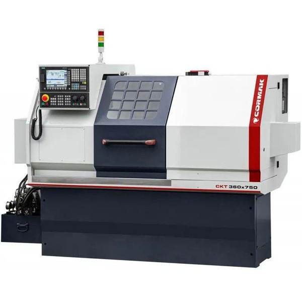 Токарний верстат з ЧПУ Cormak 360x750 з гідравлічним патроном, Siemens Sinumerik