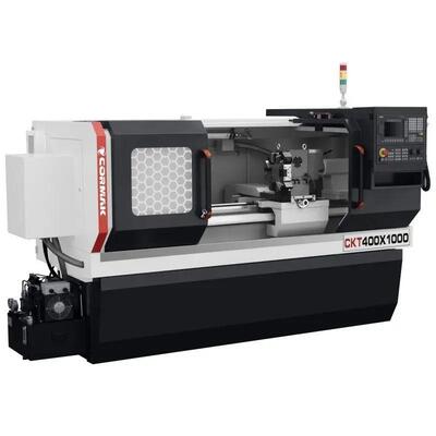 Токарний верстат з ЧПУ CORMAK 400×1000 з ручним патроном