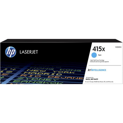 Картридж лазерний HP 415X Cyan (W2031X)